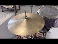 1960s zildjian a 15 new beat hi hat cymbals 1041g 1409g