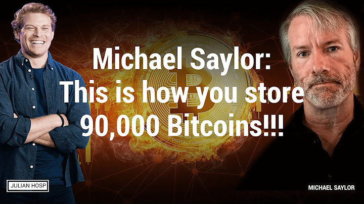 This is how Michael Saylor stored 90,000 Bitcoin!