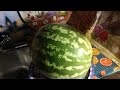 🍉РАЗРЕЗАЕМ АРБУЗ!//Вести с кухни//We are cutting a watermelon/Shorts