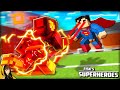 SUPER HERO PVP in HUGE FOOTBALL ARENA!!! | Minecraft [Fisks Superhero Mod]