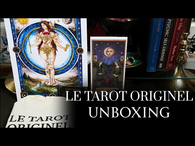 【超希少・正規品】The New American Tarot Deck LE TAROT ORIGINEL UNBOXING | MUSEUM QUALITY TAROT DECK - YouTube