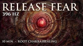 Root Chakra Healing | Muladhara | 396 Hz Pure Solfeggio Frequency | 10 Min Grounding Meditation
