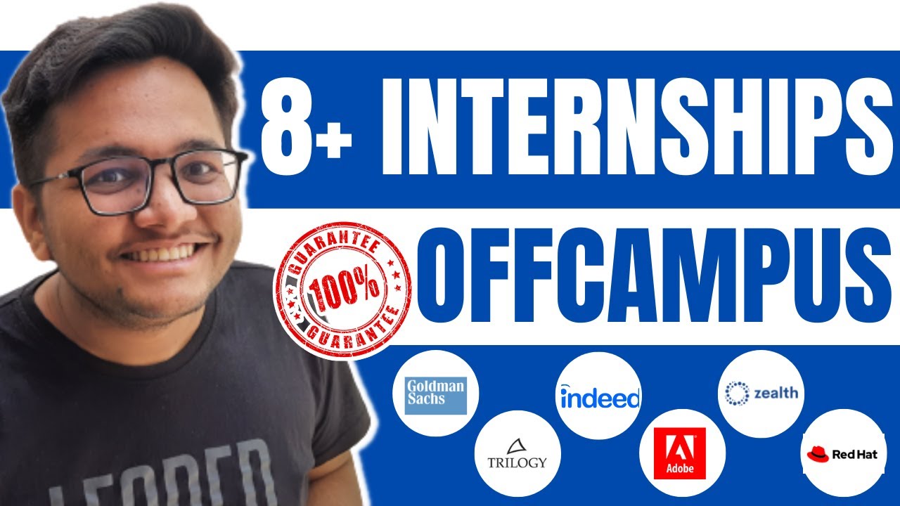 8+ OFF Campus SDE Internships 2023 2024 2025 Batch OFF Campus