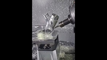 Wonderful short video of six-axis CNC machine tool work!