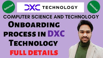 DXC onboarding process || Joining Process In DXC||DXC Technology 2021||DXC Background Verification