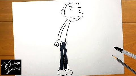 How to Draw Rodrick Heffley from Diary of a Wimpy Kid