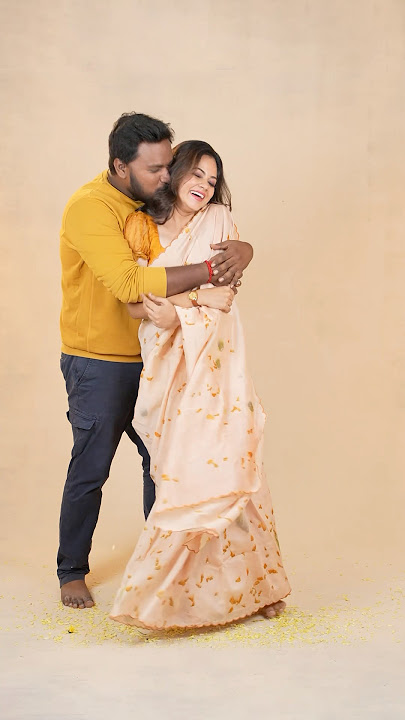 Meena ponnu😍enga love song❤️saree details in description #anithasampathvlogs #anithasampath