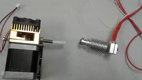 How to combine an E3d heat sink(clone) and a MK8 extruder