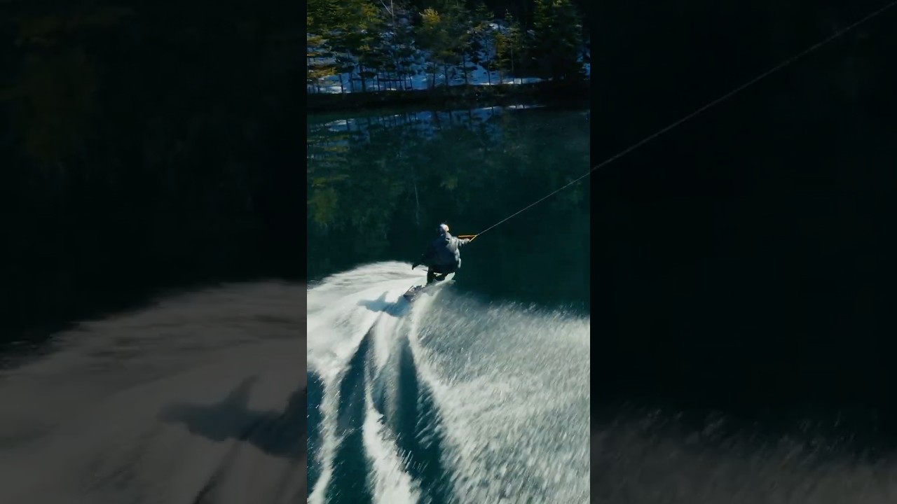 ::: Glassy-clear meltwater carving deep in the Alps.