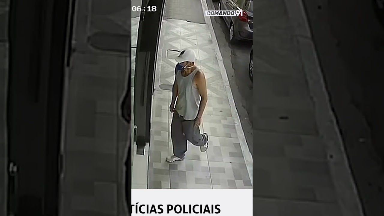 Homem, com máscara de gripe, assalta loja em Arapiraca