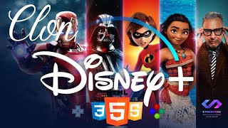 Disney+ Clone con HTML|CSS|JAVASCRIPT  #desarrolloweb