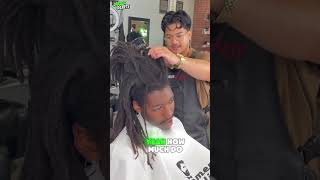 Mid Fade for Dreadslocks😍😱 #midfade #hairstyle #tutorial