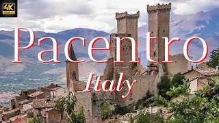 Pacentro Italy, Pacentro Abruzzo Italy, Pacentro by Drone 4K