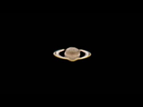 Jupiter and Saturn live-view from an amateur telescope!