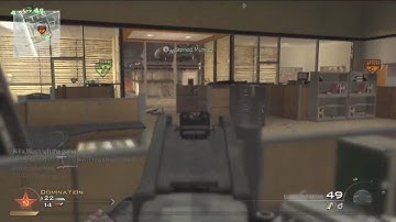 Gritty Killstreak on Highrise - MW2 - AA-12 ump knife