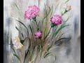 Easy Flowers Painting/Carnations/Einfach Malen/Blumen/Nelken/V322