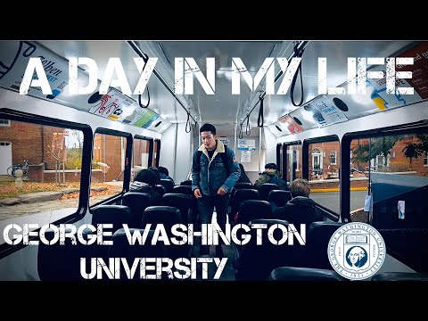 A Day In My Life at the George Washington University before it went online