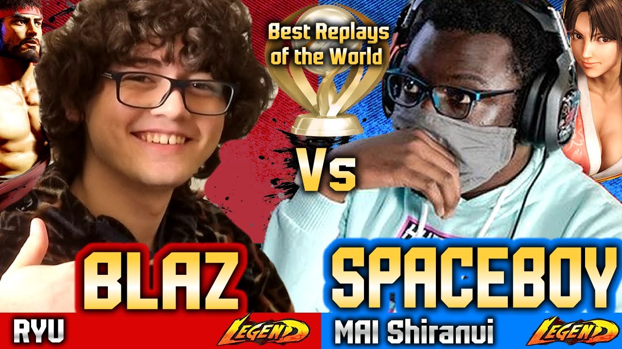 🔥 SF6 (BLAZ vs Spaceboy)🔥Ryu vs Mai Shiranui ▰ Street Fighter 6 High Level