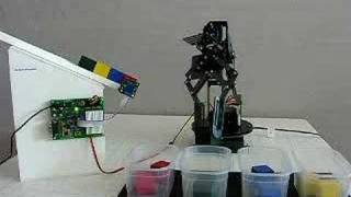 Block Sorting Robotic Arm