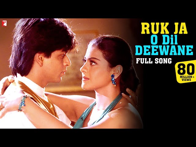 Ruk Ja O Dil Deewane - Full Song| Dilwale Dulhania Le Jayenge | Shah Rukh Khan, Kajol | Udit Narayan class=