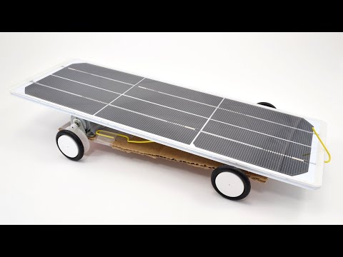 Build a Solar-Powered Car for the Junior Solar Sprint