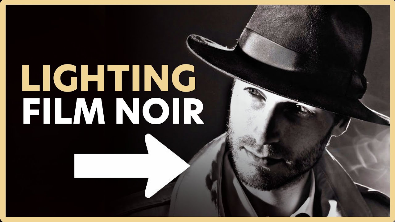 Film Noir Lighting Tips! DIY Film Light Cookie / Cucoloris for Shadows