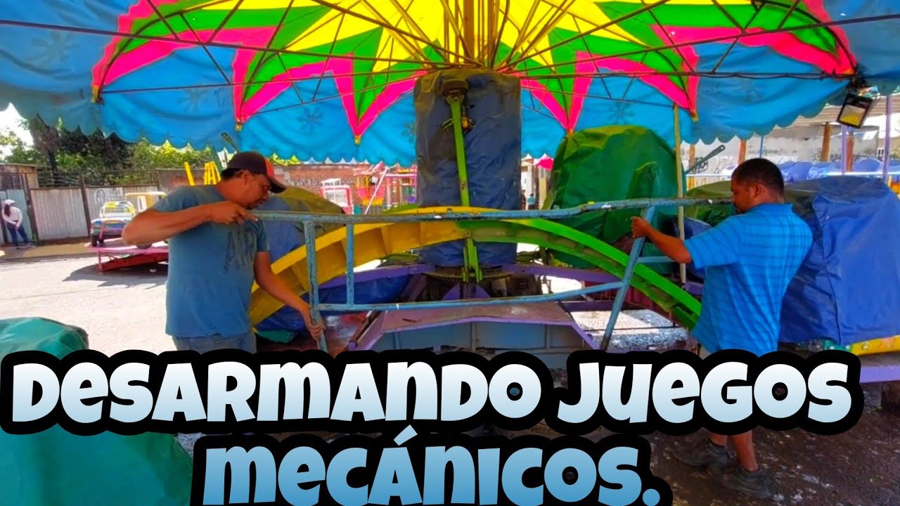 Así se Desarman los JUEGOS MECÁNICOS.☸