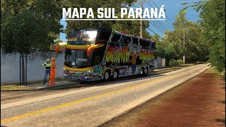 Mapa Sul Do Paraná Busão Do Grafith Games No Interior Do Pr