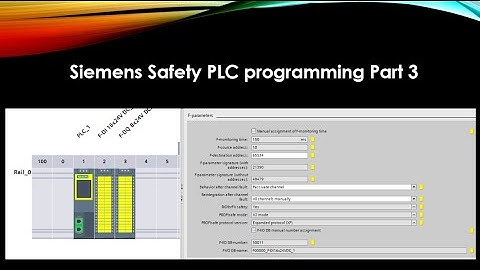 Siemens Safety Programming part 3