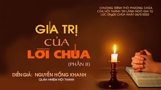HTTL NGÔ GIA TỰ - Chương trình Thờ Phượng Chúa - 04/09/2022