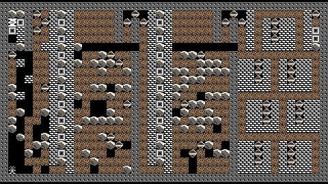 Boulder Dash for profs - Sendy Dash 1 Cave 37