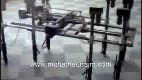 8 legged robot walking machine