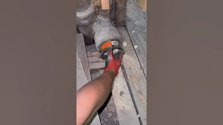 Re-piping a toilet in NYC #plumbing #disaster
