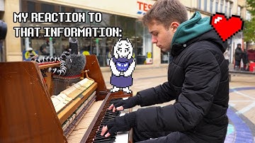 I played FALLEN DOWN (Undertale) on piano in public!