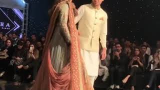 Zaid Ali and Yumna's First Ramp Walk together