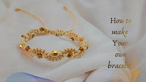 🥉New Attractive Bracelet Making | Macrame Bracelet Tutorial 
