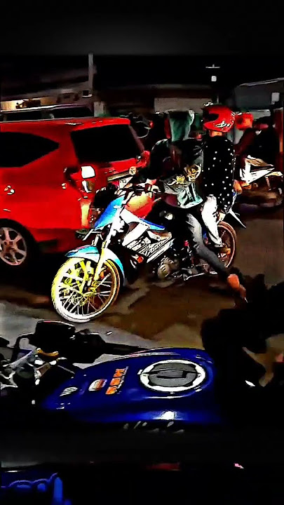 Geber limit depan Moge saat malam tahun baru auto jadi pusat perhatian 🗿 #motovlog #moge