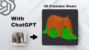 ChatGPT Image to 3D Print, Easy and Fun