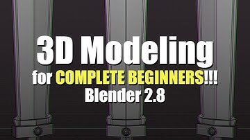 3D Modeling for Complete Beginners - Blender 2.8 - Part 1