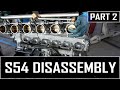 BMW S54 Disassembly - ITB Vanos Camshafts Cylinder Head