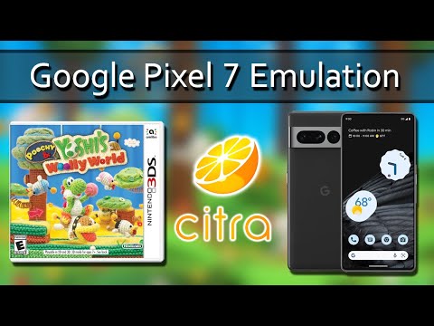 Poochy & Yoshi's Woolly World on Google Pixel 7 | Citra MMJ Emulator (Android) Nintendo 3DS