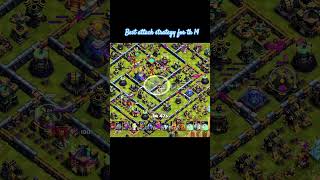 best attack strategy for th 14 #coc #clashofclans