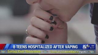 Doctors say vaping may have caused severe lung damage in 8 teens