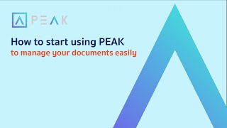 Easy Document Management with PEAK | PEAK Tutorial (Eng Ver.) screenshot 3