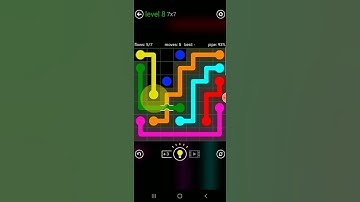 Flow free bridge (classic pack 7x7 level 8)