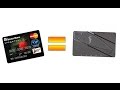 Как сделать нож кредитку из кредитки!