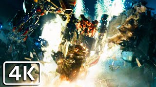 Transformers 2 - Autobots vs Giant Decepticon Epic Fight Scene [4K]