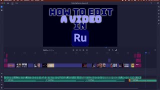 How To Edit A Video In Adobe Premiere Rush For YouTube