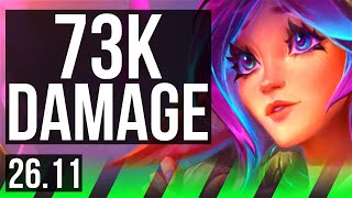 LILLIA vs SHACO (JGL) | 73K damage, Good KDA: 9/1/20, 6k gold comeback | EUW Grandmaster | 26.11