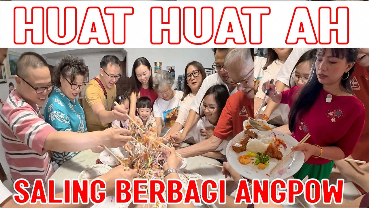 Kerumah tantenya suami, Hari pertama dan hari kedua Imlek di Singapura